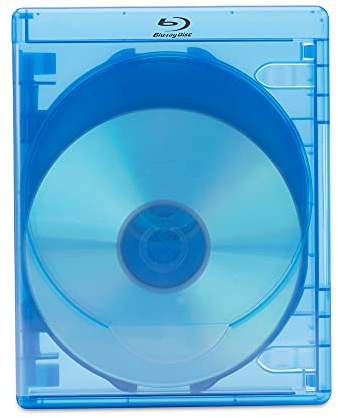 8 x Amaray 4 dischi Blu-ray Case 21mm