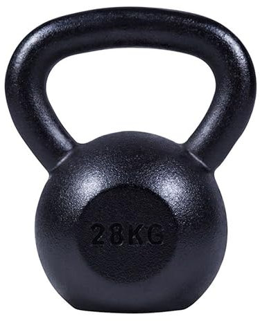GORILLA SPORTS® Kettlebell - 2 bis 32 kg Gewichte, Einzeln/Set, Gusseisen, Bodenschonend, Silber oder Schwarz - Kugelhantel, Schwunghantel, Kugelgewicht, Rundgewicht, Krafttraining