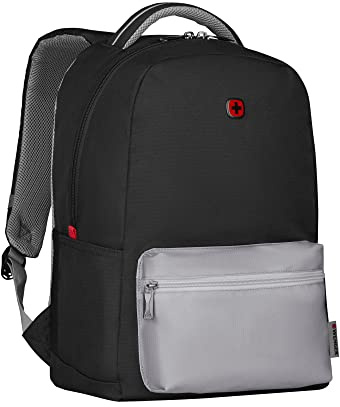 Wenger 610210 Colleague 16'' Laptop Backpack with Tablet Pocket Black/Grey Unisex adulto Luggage Taglia Unica