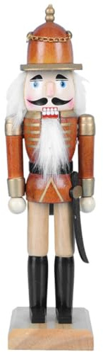 PartyKindom Vintage Wohnkultur Nussknacker-Weihnachtsdekorationen – 22 9 cm Nussknacker-Figuren -Ornamente Für Wintertisch-Desktop-Kamin-Festival- Im Innenbereich