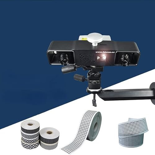 KOZWAY 3D-Scan-Markierungspunkt Fotografischer 3D-Scanner-Markierungspunkt Lesemaschine Zielpunkt 100 m (Color : A, Size : Type 11)