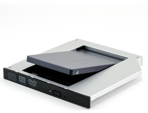 CSL - Festplattengehäuse 2,5 Zoll HDD SSD Laufwerksrahmen fürs Notebook