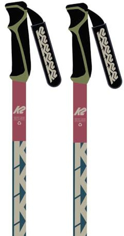 K2 Freeride 16 Ski Poles (Strazz, 46in)