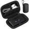 Lacdo Hard Carrying Case for Kingston XS1000R / XS2000 / XS1000 SSD 500GB/1TB/2TB/ Portable External Solid State Drive USB 3.2 EVA Shockproof Protective Storage Travel Bag, Black