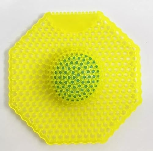 We Can Source It Ltd - Urinal Screen Mat Deodoriser Anti Splash Toilet Fresh Fragranced Up to 60 Days, Pack of 10
