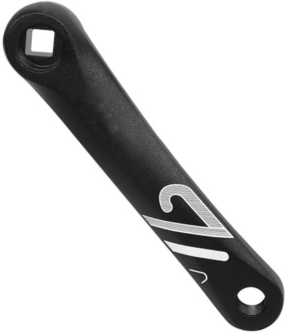 divuukyi Fahrrad-Kurbelarm Vierkant/Rhombus/Splines Loch Kurbel Aluminiumlegierung Kurbelarm Rennrad Ersatzkurbel einfach zu bedienen