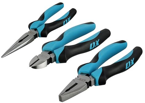 Ox Pro 3 Piece Plier Set