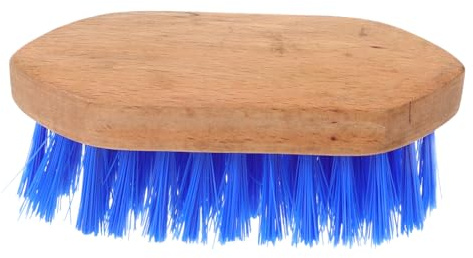 UPKOCH Mähnenbürste für Pferde Robuste Pferdehaarreinigungsbürste mit Steifen Borsten Holz Pferdekamm für Fellpflege und Schmutzentfernung