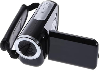 MUELODSIC Videocamera Digitale Portatile Schermo e Zoom Digitale Mini Fotocamera Dv per Registrazione Video e Foto Ricordi