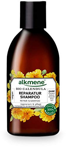 alkmene Reparatur Shampoo mit Bio Calendula, für trockenes und strapaziertes Haar, 250 ml - 1er Pack (1 x 250 ml)