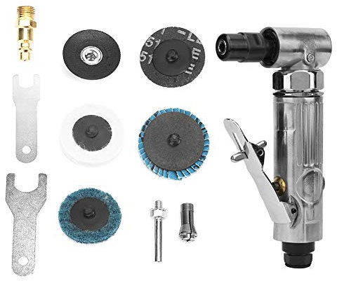 Amoladora Neumática, 90 Grados de Plegado Amoladora Neumática de Grado Industrial Amoladora Neumática de Mano con Disco de Pulido de 2 Pulgadas MBSP
