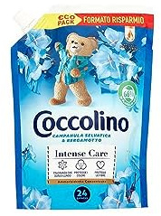 Coccolino sköljmedelskoncentrat Campanula valp och bergamott i påse 600 ml