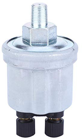 VDO 1/8-27 NPTF Sensor de Presión Universal, Sensor de Presión de Aceite Generador Universal 0 a 10 Barras presión de aceite de rosca Unidad remitente 0 a 10 Aplicable Al Agua Petróleo y Gas