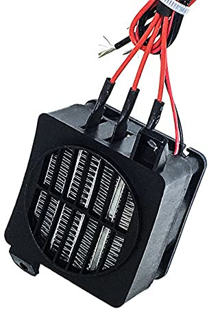 Chauffage électrique PTC, TOTMOX 12V 100W / 120W Élément chauffant à température constante pour armoires de désinfection de véhicules Chauffages Humidificateurs Sèche-linge Noir