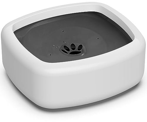 Petace Hundenapf Auslaufsicher Wassernapf für Hunde Ohne Sabbern, Anti Schwapp Napf rutschfest 1,3L, Trinknapf für kleine, mittlere und große Hunde