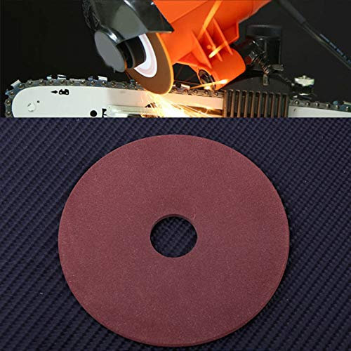 SINSED Industrial Angle grinding wheel Cutting Disc Cut Off Wheel，105mm Grinding Wheel Disc Cut Off Wheel Discs For Chainsaw Sharpener Grinder 325 Pitch 3/8'' Chain Saw Edge Cutting Polishing