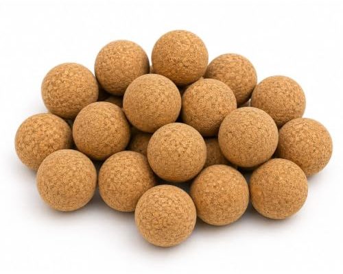 20 x Wein Kork Kugel 5 cm - Weinkorken Kugelstopfen Holzkorken Korkstopfen | Für Dekanter und Karaffen, Vorratsgläser, Wohnraumdeko und DIY, Wein, Whisky, Rum, Cognac und Obstbrand