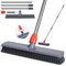 Push Broom, Tub Floor Tile Broom Brush, Lightweight design for Cleaning Bathroom, Patio, Kitchen, Indoor Outdoor Cleaning Brush