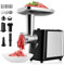 Tritacarne elettrico da 2000 W 5 in 1 - Insaccatrice professionale, tritatutto per verdure, grattugia per insalata e formaggio con 8 accessori, materiale di qualità alimentare per la cucina di casa