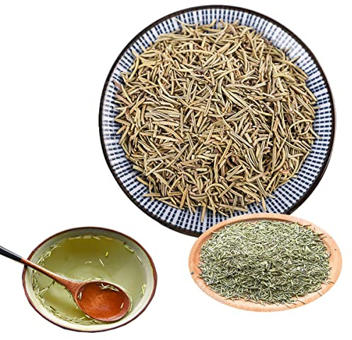 HELLOYOUNG Té de hierbas verdes con romero natural de China Ingredientes orgánicos alimentos verdes frescura y fragancia intensas (250g)