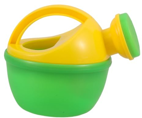ORFOFE Regadera de Juguete para Niños de Plástico Color Verde Claro Flujo de Agua Ajustable para Juegos en Jardín y Playa Verano