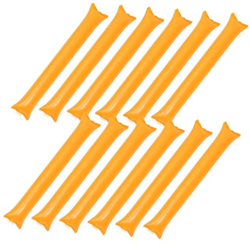 Abaodam 40 Piezas Palos Inflables de Alegría Aplaudidores Reutilizables para Animar Deportes y Fiestas Palos Ruido PE y Seguros para Animación Escolar y Eventos