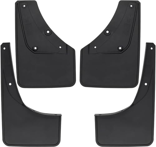 paraspruzzi per auto Paraspruzzi per Suzuki per jimny per sierra Parafanghi anteriori e posteriori per parafango(Nero)