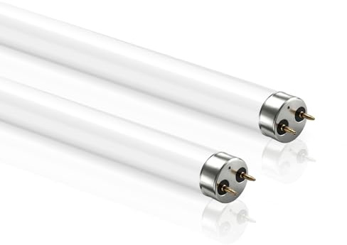 2 Pack 58W Fluorescent Tube, T8 Cool White 6500K, Size 150cm, G13 Base Low Energy Consumption Tube Light, Emergency Energy Saving Light, Suitable for Workshops, Work Areas, Bedrooms, offices, Stores