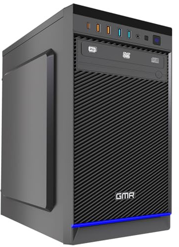 GMR Ultra i5 Office PC - Ordenador de Oficina para Empresas | 3 Años de Garantía | 16 GB de RAM | SSD M.2 de 512 GB | USB 3 | Windows 11 Pro | WiFi-Bluetooth
