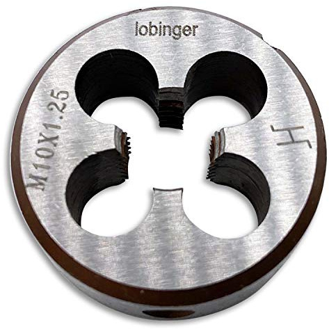 Lobinger® Schneideisen metrisch Gewindeschneideisen M3-M20 Außengewindeschneider (M10 x 1,25)
