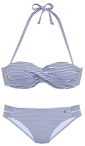 s.Oliver Damen Bügel-Bandeau-Bikini