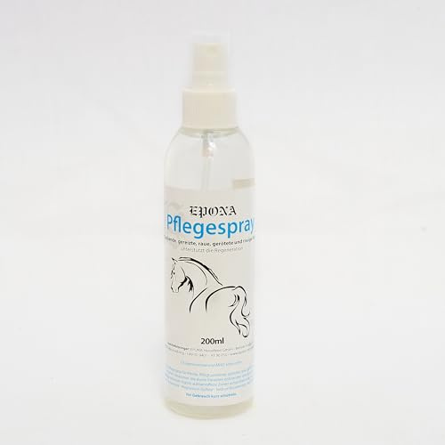 EPONA Hautpflege-Spray, speziell für Pferde, bietet Unterstützung bei der Regeneration von irritierten Hautzonen