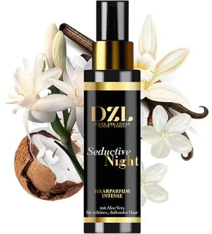 DZL - Parfum Cheveux Séductive Night – Parfum Cheveux Femme - Notes Orientales, Florales & Vanillées – Sillage Enveloppant & Raffiné - Made in France