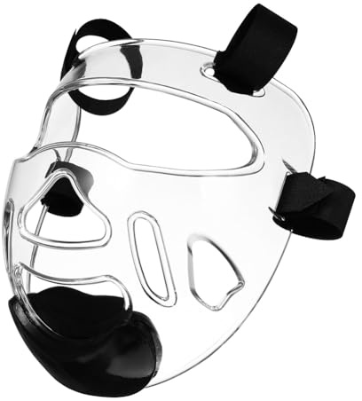 Wisboey Taekwondo-Gesichtsmaske, Taekwondo, Transparent, Abnehmbar, Schutzmaske für Sport, Boxen, Taekwondo, Kinder