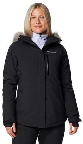 Columbia Ava Alpine II Insulated Jacket, Isolamento termico, Materiale traspirante, waterproof, Dettagli regolabili, Pelliccia sintetica staccabile, Pratiche tasche - da donna