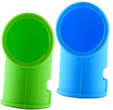 Tofficu Silicone Gas Conduit 2Pcs Steam Release Diverter for Pressure Cookers High Temperature Resistant Flexible Silicone Cooker Accessory