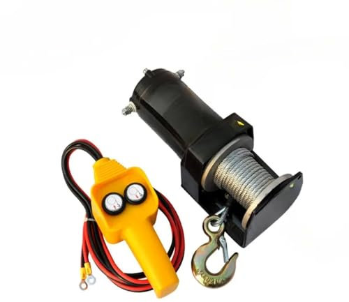 2500 lbs 2000lbs 12V 24V 48V cabrestante eléctrico para Varias Aplicaciones