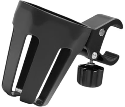 Gatuida Porte Gobelet Poussette Support Boisson Stable et Facile à Installer Compatible Bouteille et Gobelet Accessoire Extérieur Pratique pour Marchettes et Poussettes