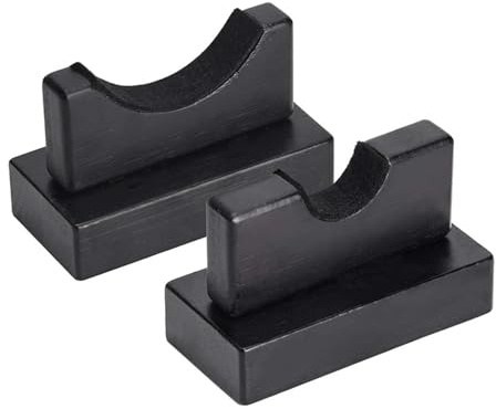 SHENJMAI Mazza da Baseball Parete Supporto for Mazza da Baseball in Legno, 2 Pezzi, Supporto Parete Portatile for, Softball, Hockey(Type A Black)