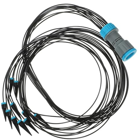 jojofuny Arroseur Automatique pour Plantes Débit Réglable Système d'Arrosage Goutte-à-Goutte pour Jardin Potager et Balcon Dispositif d'Irrigation Simple