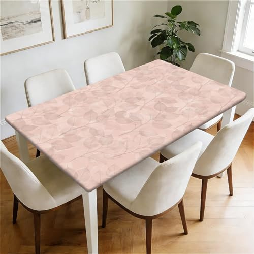 artslion Housse de Protection pour Table Rectangulaire avec Élastique, Anti-Taches et Imperméable, Idéale pour Cuisine et Extérieur