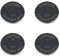 Girafus 4 x LIR2032 Recargable Pila Litio con 3.7V / 70mAh -Reemplaza Las Pila de Boton Monedas CR2032- p. ej:Placa Base,calculadora,Velas eléctricas,Ordenador para Bicicleta, rastreador de Mascotas