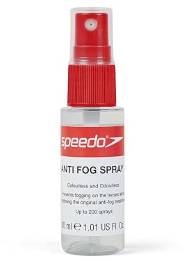 Speedo Unisex Erwachsene Anti-Beschlag-Spray für Schwimmbrillen | Vorbeugung Beschlagen | Ausdauerschwimmen | Offene Gewässer Goggle-Schutz, Clear, Einheitsgröße