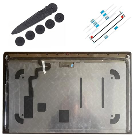 FTDLCD® 27 Pouces 5K Écran LM270QQ1-SDC1 LCD Dalle Vitre Assemblé pour Apple iMac Retina A1419 Mi 2017 EMC 3070 MNE92F/A MNEA2F/A MNED2F/A 5120 x 2880 (iMac18,3)