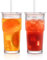 INSETLAN 2PCS 600ML Ribbed Glass Tumblers with Lids and Glass Straws, Leakproof Glass Cups, Coffee Glasses, Iced Coffee Cup, Glass Tumbler with Straw and Lid for Iced Coffee, Cocktail, Tea, Smoothie