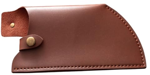 TOYANDONA Funda Protectora para Cuchillos de Cocina Cuero PU Diseño Práctico y Resistente Cubierta para Almacenamiento y Protección el Hogar Accesorio Funcional para Menaje de Cocina