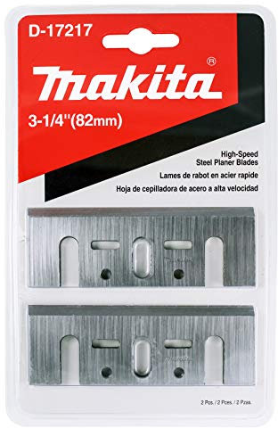 Makita Lot de 2 lames de rabot HSS 8,3 cm pour rabots de 8,3 cm – Coupe rapide pour bois dur