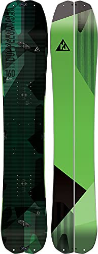 Nitro Herren Doppleganger Highend All Mountain Splitboard Backcountry Koroyd/Balsa Core Snowboards, Multicolour, 160