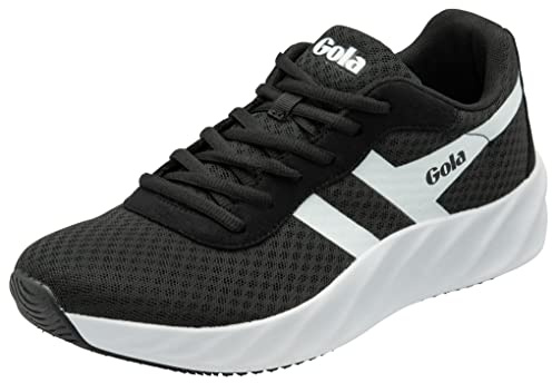 Gola Damen Draken Road Running Shoe, Black/White, 38 EU