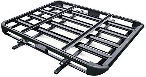 Auto gepäckträger Dachträger Die maximale Belastung 68 kg Gepäckkorb Metall 130 x 100 cm leichtes Aluminium Dachträger Relingträger